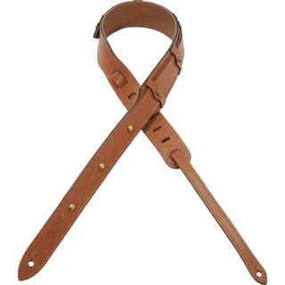 Levy 's mv70trc-tan 5,1 cm veg-tan Leder mit Trace Stich Gitarrengurt, hellbraun
