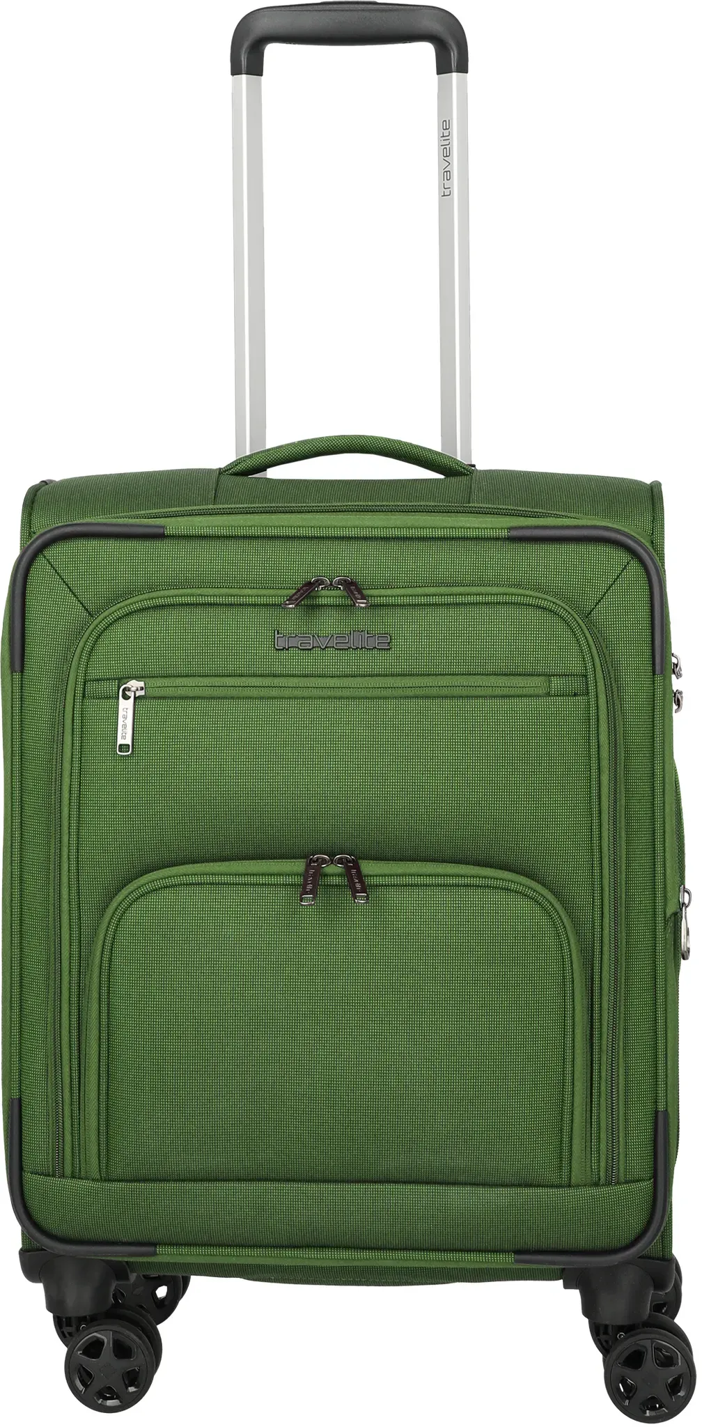 travelite CUBIS Trolley 4-Rollen S exp. Green