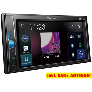 PIONEER 2-DIN DMH-A3300DAB Auto Radioset für DACIA Logan 2 & Sandero 2