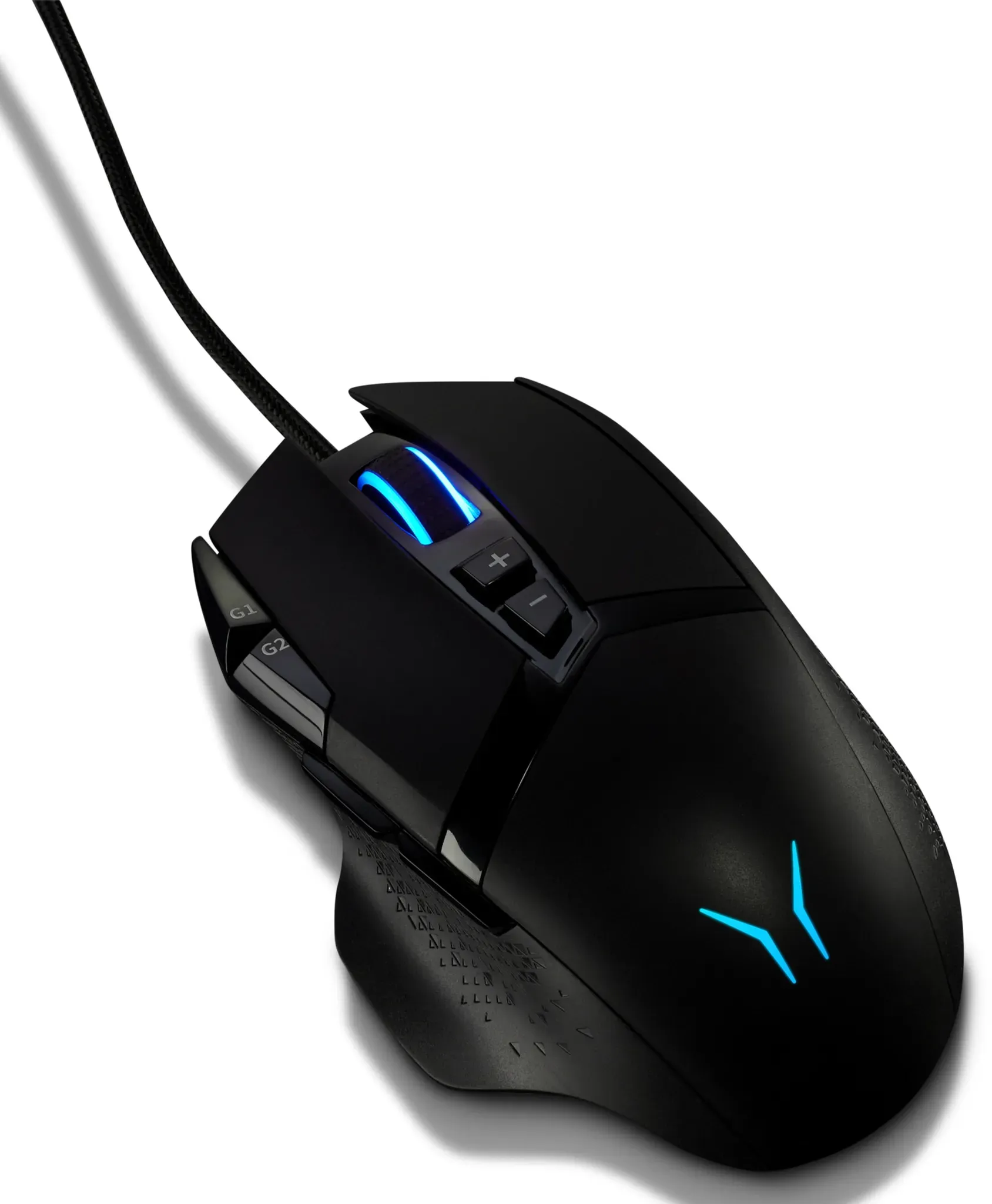ERAZER ERAZER Wizard P20 Gaming Maus, DPI-Switch, 9 programmierbare Tasten, RGB-Beleuchtung, OMRON Switches, Pixart Sensor