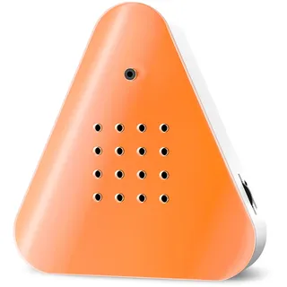 RELAXOUND ORIGINAL Lakesidebox "Orange" – Moderne Naturgeräusche Box – Entspannende Waldsee-Atmo – Bewegungsmelder mit Sound – Naturgeräusche Soundbox