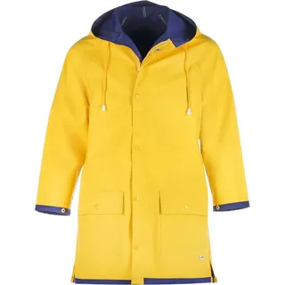 modAS Regenjacke Original Friesennerz "Büro oder Watt?" Regenmantel Damen Herren Kinder gelb Jugendliche 176