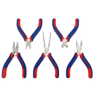 WorkPro Miniaturzangen-Set, 5-teilig