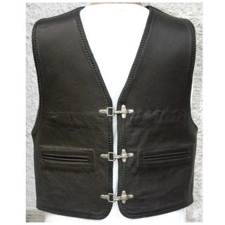 Cha Cha Kutte KAI Lederweste Glattleder Paspeltaschen 60