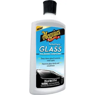 Meguiars Meguiar's Perfect Clarity Glass Polishing Compound Glaspolitur Glastiefenreiniger, 236ml