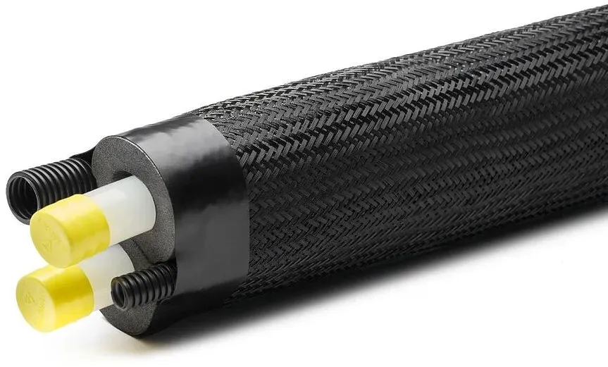 NMC Wärmepumpenanschlussleitung AEROLINE pex progs, für außen aufgestellte Luft / Wasser / Wärmepumpen, Verlegung im KG-Rohr (Ausführung: 25mm x 2.3mm. L: 3 m)