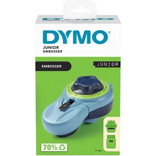 DYMO Junior Etikettenprägegerät | Ergonomisches Beschriftungsgerät für eine komfortable Verwendung durch Erwachsene und Kinder konzipiert | für den Heimbedarf