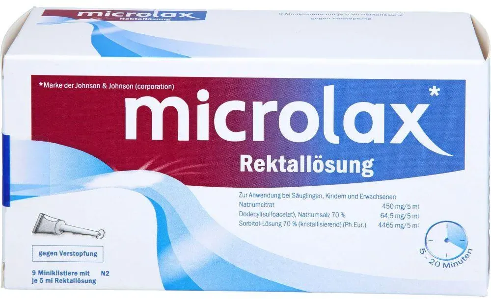 Microlax Rektallösung Klistiere 45 ML