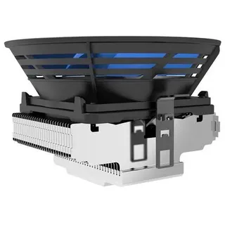 Pccooler Q120 V2 Top-Blow CPU-Kühler - Kühlset - 12 cm - 1500 RPM - 42 cfm - Schwarz - Blau