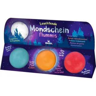 Moses Leuchtende Mondscheinflummis (3er Set)