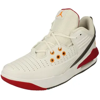 Jordan Nike Jordan Max Aura 5 White/Vivid Orange-Cardinal Red, 46