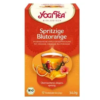 YogiTea Spritzige Blutorange Teebeutel 17 x 2 g