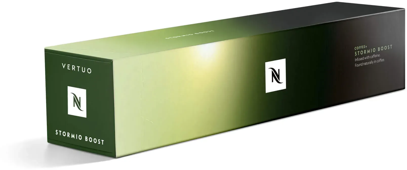 Nespresso Stormio Go Vertuo Line 10 Getreide Kaffeekapseln Grün  Intensiv & kraftvoll