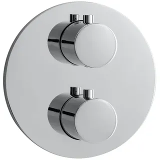 Herzbach Design new Duschthermostat round für 2 Verbraucher Chrom 11.503050.1.01