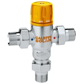 CALEFFI Solar-Thermomischer f Eingangstemperaturen b 100 GradC 3/4Zo, Zubehör Heizen