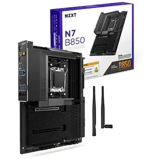 NZXT N7 B850 ATX Mainboard Sockel AM5 WIFI6E schwarz