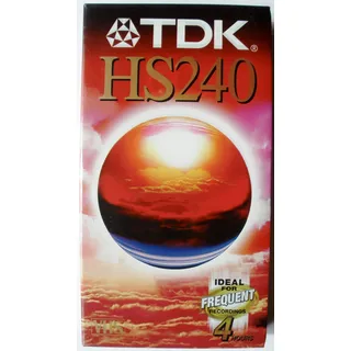 TDK E 240 HS Videokassette