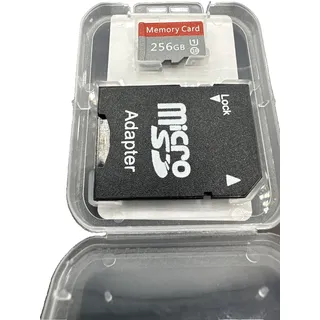 256 GB Micro-SD-Karte, High-Speed-Klasse 10 SDXC mit freiem SD-Adapter, entworfe