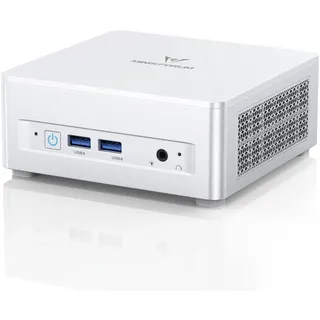 MINIS FORUM DeskMini UM750L Slim Mini PC AMD Ryzen 5 7545U, 32 GB LPDDR5 RAM + 512GB PCIe4.0 SSD, HDMI/DP/USB4-Ausgänge, 2,5 G LAN, WiFi 6E, 5 x USB-Anschluss AMD Radeon 740M Grafik Small Form Factor