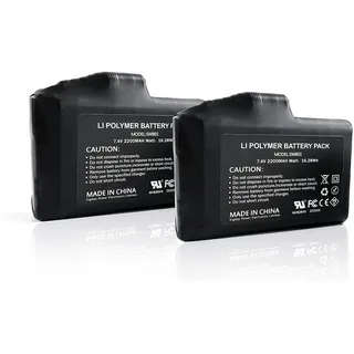 SNOW DEER beheizte Handschuhe beheizte Socken wiederaufladbare Lithium-Polymer-Batterien 7.4V 2200MAH