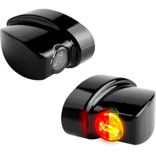 HEINZ BIKES Nano 3in1 Rückleuchte/Blinker - Schwarz