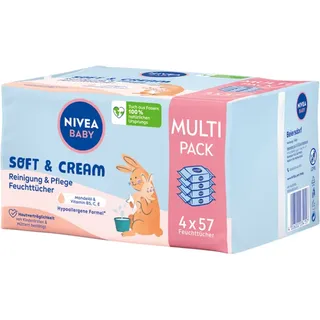 Feuchttücher Soft & Cream (4x57 St)