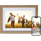 ROLLEI Smart Frame WiFi 1010 Digitaler Bilderrahmen, 25,53 cm, 1280 × 800 Pixel, Holzoptik Eiche, Weiß