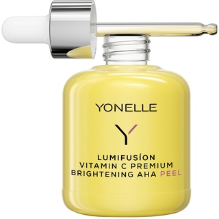 YONELLE Lumifusion Skincare Peeling mit Vitamin C - Face Care Aufhellung - AHA Peeling Gesicht - Gesichtspflege - Anti Aging Moisturizer Face - Anti Falten 50 ml