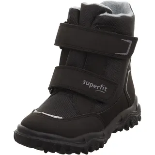 superfit Jungen HUSKY warm gefütterte Sympatex Schneestiefel, SCHWARZ/HELLGRAU 0000, 31 EU