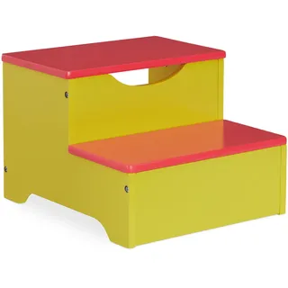 Tritthocker Kinder 2 Stufen Kinderhocker Waschbecken Trethocker Tritt Trittstufe