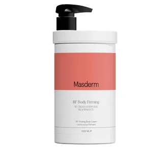 MASDERM | Körpercreme Ultraschall Straffung Radiofrequenz | 1000 ml | Profi | Damen | Kavitation | Feuchtigkeitsspendend | LED-Licht | Bauch, Gürtel und Bauch | Elektrostimulator