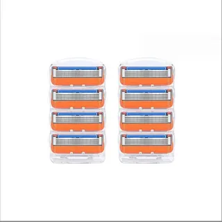 8-teilige Ersatzklingenpackung Für Gillette Fusion 5-klingen-rasierer