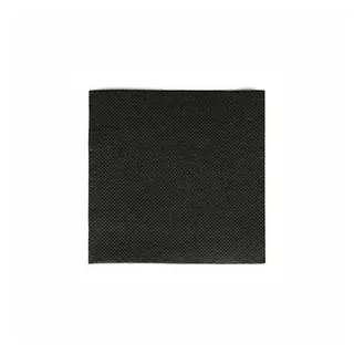 Papstar Cocktailservietten schwarz 20x20 cm 125 Stück