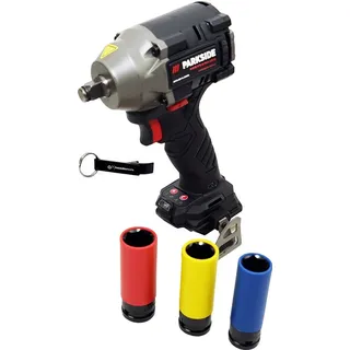 PARKSIDE PERFORMANCE® 20V Akku 1/2" Schlagschrauber 600Nm 1,26kg PPDSSA 20 + HEADNMORE® Schlüsselanhänger im HEADNMORE® Bundle