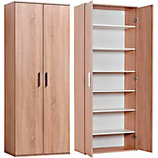 Procontour Mehrzweckschrank Haushaltsschrank Clara BESTSELLER! (OTTOs Choice) Höhe 167cm mit variabel verstellbaren Einlegeböden beige