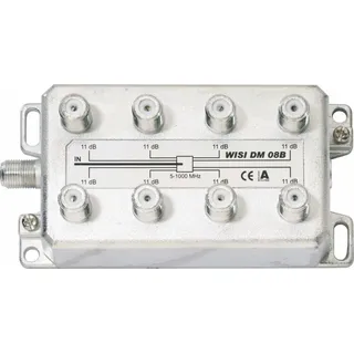 Wisi Verteiler 8f. 5-1000MHz, 11dB DM08B