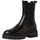 Damen Stiefel Leder schwarz 36