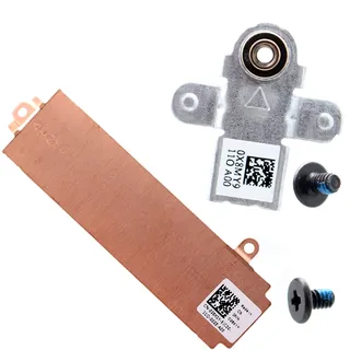 Deal4GO M.2 2280 SSD Kühlkörper Thermoschild 26X1Y 026X1Y mit Halterung X8MY9 0X8MY9 für Dell G15 5510 5511 5515 5520 5521 5525