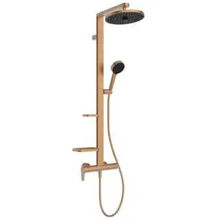 Ideal Standard Alu+ Aufputz-Duschsystem Einhebelmischer bronze BD584BR