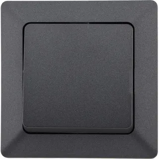 ChiliTec Wechselschalter UP 250V~ 10A Steckanschluss Anthrazit