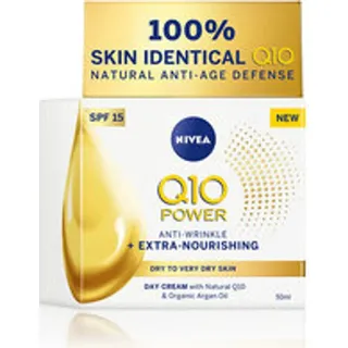 NIVEA Q10 Power Anti-Wrinkle + Extra Nourish SPF15 Creme 50 ml