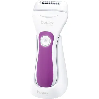 Beurer HL 76 Epilierer, 2-in-1 Epilation und Rasur, breiter und flexibler Epilierkopf mit 42 Pinzetten passt sich den Körperkonturen an zur gründlichen Haarentfernung, wasserfest, helles LED-Licht