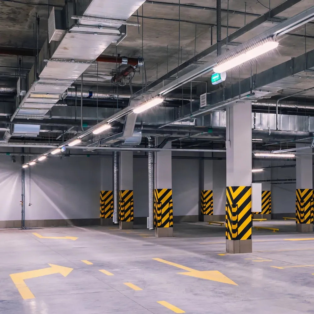 8x 44W LED Wannen Lampen 4000K Lager Industrie Hallen Leuchten Garagen Werkstatt Decken Röhren