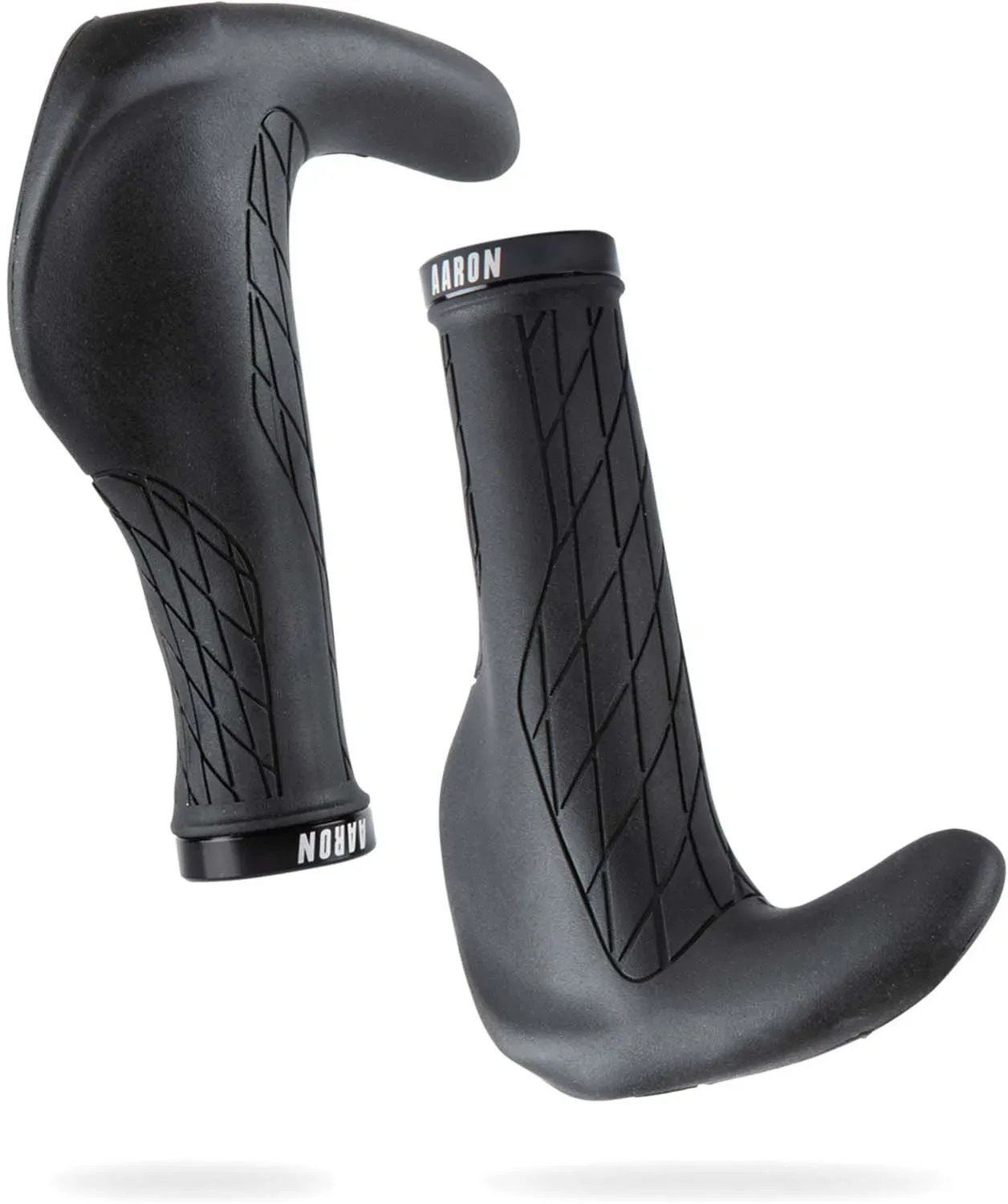 AARON Bull Fahrradgriffe - Ergonomisch - Schwarz