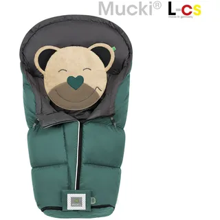 Odenwälder Fußsack Muckitex Mucki L-cs für Kinderwagen, Sportwagen & Buggy - Cosy Green