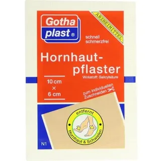 Gothaplast Verbandpflasterfabrik GmbH Hornhautpflaster 6 x 10 cm 1 St.
