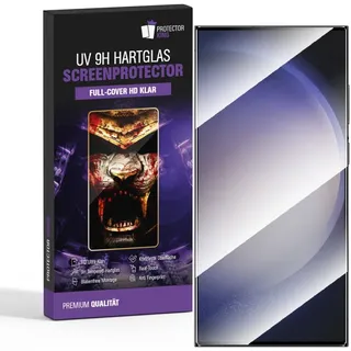 2x 9H Panzerglas für Samsung Galaxy S25 Ultra HD KLAR UV-Liquid echtes Tempered Glass Panzerfolie Displayschutz Schutzglas Hartglas Schutzfolie Screen-Protector
