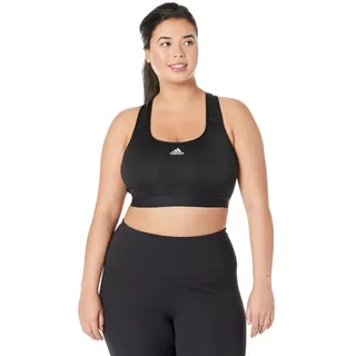 Adidas Women's Powerreact Training Medium-Support Bra Sport-BH, Black, S A-B