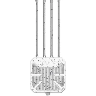 7links Wetterfester Outdoor-WiFi-6-Repeater, bis 3.000 Mbit/s, Dual-Band