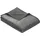 Kuscheldecke 100 x 150 cm anthrazit